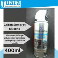 Gambar Modiesha silicont spray cairan pelentur karet kaca pengkilap plastik dari Juara Baut undefined 1 Tokopedia