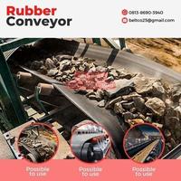 Gambar Rubber Conveyor Belt 160 cm x 3 Ply ( 7,5 mm ) Karet Conveyor Belt dari Abdi Belt Conveyor undefined 2 Tokopedia