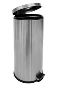 Gambar Tempat Tong Sampah Tinggi Bulat Stainles Slow Close Cafe 30LT 114 - 20 Liter dari JIPD MALL undefined 4 Tokopedia