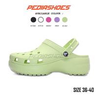 Gambar Sandal Crocs Platform Clog/Sandal Wanita/Crocs Original - Hitam, W5 (36) dari Pediashoes undefined 5 Tokopedia