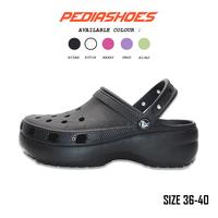 Gambar Sandal Crocs Platform Clog/Sandal Wanita/Crocs Original - Hitam, W5 (36) dari Pediashoes undefined 1 Tokopedia