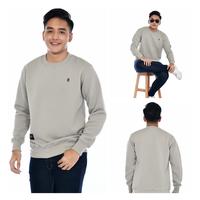 Gambar crewneck pria polos crewneck pria crewneck premium - Merah, XL dari Ropi Denim78 undefined 2 Tokopedia