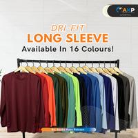 Gambar Kaos Dry Fit Lengan Panjang dari ANEKA KAOS POLOSAN APPAREL undefined 3 Tokopedia