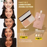 Gambar Paket Isi 2pcs Lumecolors Double Action - Compact Fair, SC Light dari Rioona Shop undefined 1 Tokopedia