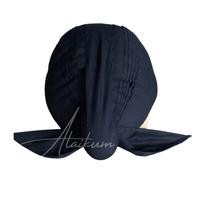 Gambar Blangkon Alusan Senopati Full jahit bisa cuci Lipat - Hitam Polos, 10 dari Alaikum Store undefined 2 Tokopedia