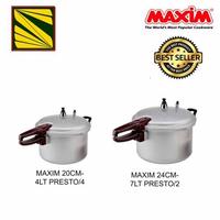 Gambar Panci presto MAXIM 4lt / 20cm teflon - 4L dari Lucky-9. undefined 2 Tokopedia