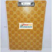 Gambar Clipboard Kayu/ Clip Board Papan Ujian Papan Jalan Papan Dada F4 (pcs) dari SinarMas Stationery undefined 2 Tokopedia