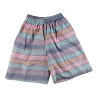 Gambar Celana Pendek Wanita Santai Kolor Cewek Motif Salur - Salur Random, M to XL (26-32) dari Juragankolor undefined 4 Tokopedia