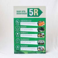 Gambar Poster 5R, Poster Budayakan 5 R, TERAPKAN 5R DITEMPAT KERJA, dari Kamaru PetCare undefined 2 Tokopedia