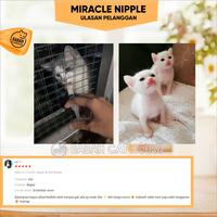 Gambar MIRACLE NIPPLE Dot Susu untuk Bayi Anjing Kucing baru Lahir Botol - M. Dot Panjang dari Babah Cat House undefined 4 Tokopedia