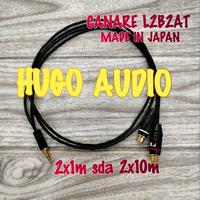 Gambar KABEL AUDIO CANARE JACK MINI STEREO TO 2 RCA FEMALE ORI 2X1M - 2X10M - 2X1 METER dari HUGOAUDIO undefined 1 Tokopedia
