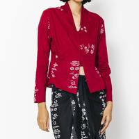 Gambar Kebaya Pendek Tumbuh Acak Marun - ML dari Sejauh Mata Memandang undefined 2 Tokopedia