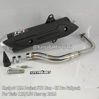 Gambar KNALPOT TZM PROJECT STD NON - SS PRO FULLPACK FOR VARIO 125-150 NEW dari Karya Bakti Variasi undefined 1 Tokopedia