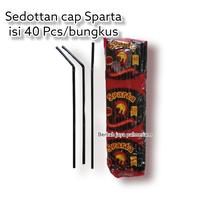 Gambar Sedotan bengkok hitam/putih merk Sparta - Hitam dari Berkah Jaya Tokped undefined 1 Tokopedia