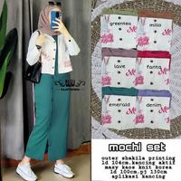 Gambar MOCHI SET JUMBO XXL BAJU SETELAN BAHAN KAOS KNIT KOREAN TERBARU - denim, XL dari Az.Zahra Muslim undefined 1 Tokopedia