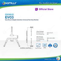 Gambar Vesa Mount Adapter Extention Universal Non Vesa Monitor Oximus EV03 dari Oximus Indonesia undefined 2 Tokopedia