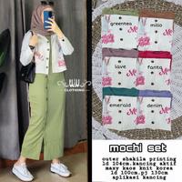 Gambar MOCHI SET JUMBO XXL BAJU SETELAN BAHAN KAOS KNIT KOREAN TERBARU - denim, XL dari Az.Zahra Muslim undefined 4 Tokopedia
