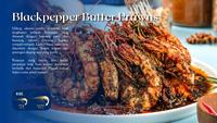 Gambar Black Pepper Butter Grilled Extra Jumbo Prawns (Udang Lada Hitam) - 1000gr, Extra Spicy dari Crab & Butter Jakarta undefined 1 Tokopedia