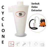 Gambar Dust Collector Industrial Extractor Woodworking Cyclone Vacuum Cleaner - Mini dari KRstorex undefined 3 Tokopedia