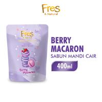 Gambar Fres And Natural Sabun Mandi Berry Macaroon 400 ml dari Wings Indonesia undefined 1 Tokopedia