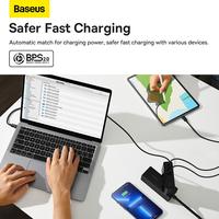 Gambar Baseus GaN5 PRO 140W 3 Output 2C1U Power Delivery Fast Charging - Hitam dari ELtama undefined 5 Tokopedia