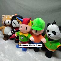 Gambar Boneka stumble guys Game viral ukuran 35cm bahan halus berkualitas - mime rowan dari Dharma nata boneka undefined 1 Tokopedia