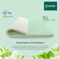 Gambar Quantum Topper Greentea Latex DNA 12 CM 160X200 CM TEBAL 12 CM Mattres dari Furni Store Home Living undefined 4 Tokopedia