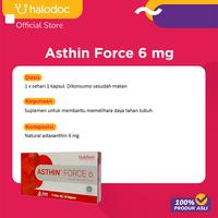 Gambar Asthin Force 6 mg 10 Kapsul dari Halodoc Official Store undefined 2 Tokopedia