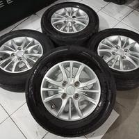 Gambar jual velg bekas bawaan mobil xenia ring 14 + ban second dari Toko CBS_NEW undefined 1 Tokopedia