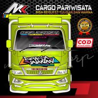 Gambar [UPDATE] CUTTING STIKER KABIN, KACA ATAS & BAWAH CANTER/GIGA/DUTRO - KACA ATAS dari MK Stiker undefined 1 Tokopedia