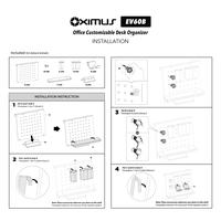 Gambar Pegboard Standing Meja DIY Organize Stationery Besi Kokoh OXIMUS EV60 dari Oximus Indonesia undefined 3 Tokopedia