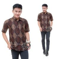 Gambar Kemeja Batik Pria Lengan Pendek Murah Grosir Menerima seragam - Hem G abu, XL dari Al - Rafaeyza Collection undefined 2 Tokopedia