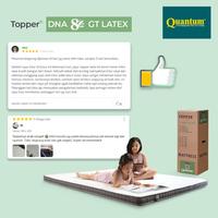 Gambar Quantum Topper Greentea Latex DNA 8 Cm 120 X 200 Cm Mattress Topper dari Tokopedia Diamond Store undefined 5 Tokopedia