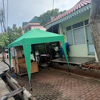 Gambar TENDA CAFE 2X4 STAND BAZAR PENEDUH JUALAN KAKI LIMA LAPAK MURAH TENDA - Orange dari yono store id undefined 2 Tokopedia