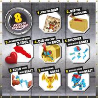 Gambar Treasure X Quest For Dragons Gold Mini Beasts dari TOYS MONKEY undefined 4 Tokopedia