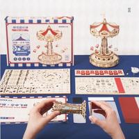 Gambar ROKR Swing Ride EA02 Music Box Wooden Puzzle dari Bakoel Neng Ocha undefined 4 Tokopedia