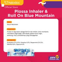 Gambar Plossa Inhaler & Roll On Blue Mountain 8 ml dari Halodoc Official Store undefined 2 Tokopedia
