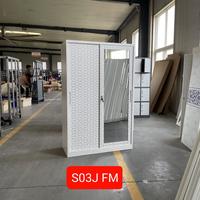 Gambar Lemari Pakaian Besi Sliding Importa - Lemari Besi 2 Pintu Sliding - LP2 Standar L90 dari Tokopabrik Official Batang undefined 3 Tokopedia