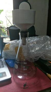 Gambar filtring glask 1000 ml dengan corong buchner dari irfha laboratorium glassware undefined 1 Tokopedia