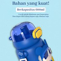 Gambar Botol Minum Magic Bear Bahan Tritan Eastman - Free Strap dan Stiker 3D - Hijau, TANPA NAMA dari WNG Official Store undefined 3 Tokopedia