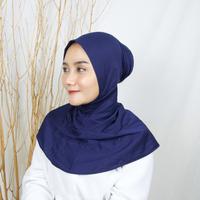 Gambar Ciput Inner Resleting Hijab Muslimah Kerudung Instan Dalaman Wanita - Navy dari Lokalpremium undefined 1 Tokopedia