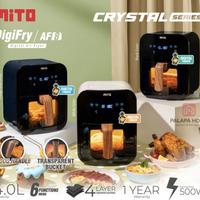 Gambar MITO AF8 Digital Air Fryer Crystal Series 4 L - Hitam dari Hello Baby Superstore undefined 1 Tokopedia