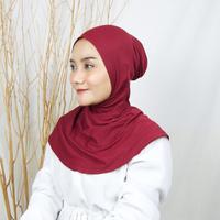 Gambar Ciput Inner Resleting Hijab Muslimah Kerudung Instan Dalaman Wanita - Navy dari Lokalpremium undefined 3 Tokopedia