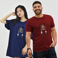 Gambar Tshirt Kaos Pria Wanita Jumbo Oversize Premium Cotton Combed Locked - Putih, M dari Kaos Distro Oversize undefined 5 Tokopedia