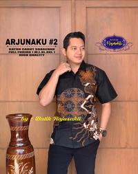 Gambar KEMEJA BATIK SOLO WAYANG ARJUNA BATIK PRIA SIZE M L XL XXL - 1b, M dari Batik Mahesty undefined 3 Tokopedia