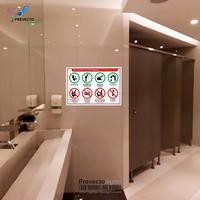 Gambar Do and Don't Of Toilet Etiquette Sticker Sign Etika Penggunaan Toilet dari prevecto digital undefined 2 Tokopedia