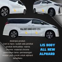 Gambar Side body moulding lis pintu toyota alphard or vellfire vell fire dari SJ2 undefined 1 Tokopedia