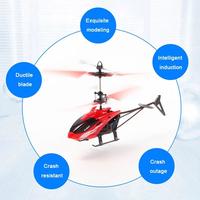 Gambar RC Mainan Anak Drone Helikopter Murah Stabil Sensor Tangan - QF810 Biru dari Jakarta Hobby undefined 2 Tokopedia