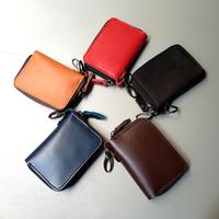 Gambar Dompet Stnk Mobil Kulit Full Gantungan Kunci Keyless [ Kulit Asli ] - Merah dari LNS LEATHER undefined 4 Tokopedia