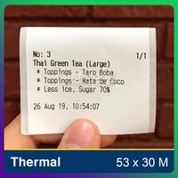 Gambar Label Sticker Thermal 58 x 30 M Printer Untuk Epson TM-T82 Moka Pos dari Barcode Store Solutions undefined 1 Tokopedia